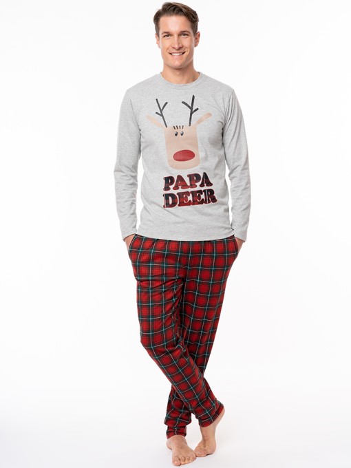 Muška pidžama Papa Deer