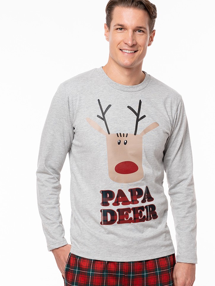 Muška pidžama Papa Deer